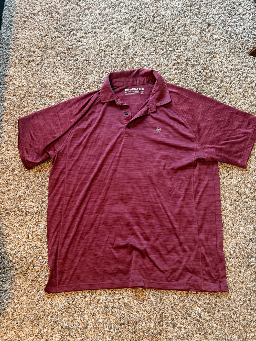 Men’s sz XL Ariat Tek Polo Shirt